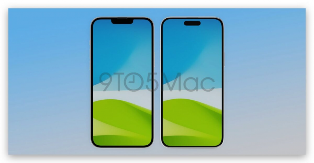 一图看懂iPhone 15的窄边框和iPhone 14边框差别多少