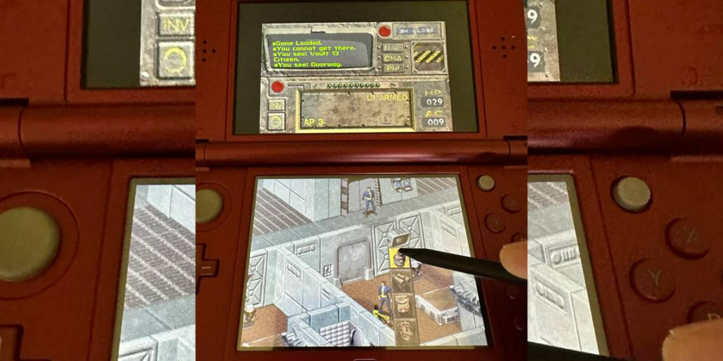 玩家成功在 3DS 掌机上运行初代《辐射》