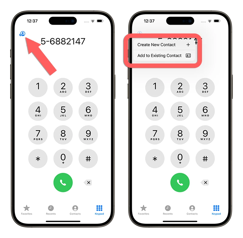 iOS 18 支持 T9 拨号技术！ 输入电话、名称开头自动带出联系人信息