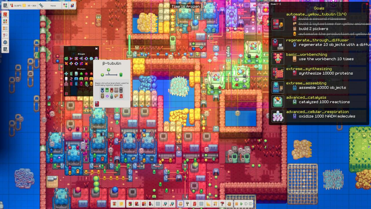 Steam模拟生命进化游戏Lifecraft 从单细胞演化成高等生物建造出复杂的生命工厂