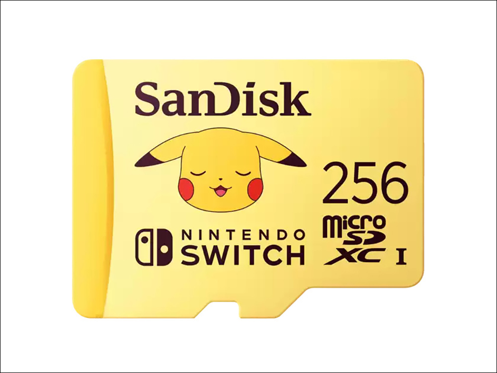 SanDisk 推出全新宝可梦联名款 microSD 卡，1TB 超大容量卡比兽卡登场！ - 掘金咖