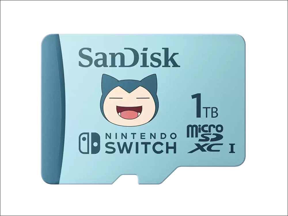 SanDisk 推出全新宝可梦联名款 microSD 卡，1TB 超大容量卡比兽卡登场！ - 掘金咖