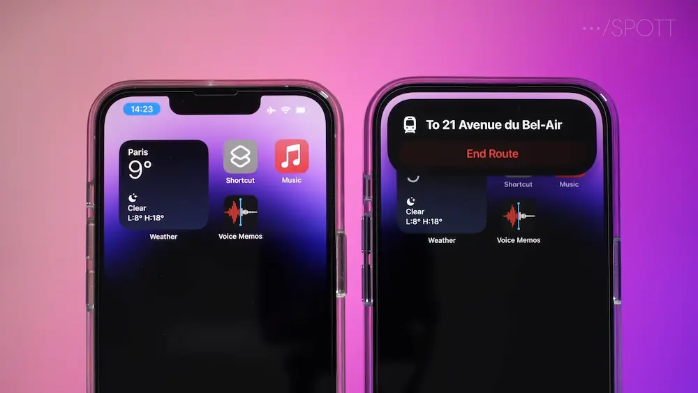 iPhone 动态岛与刘海设计与接口差异 14