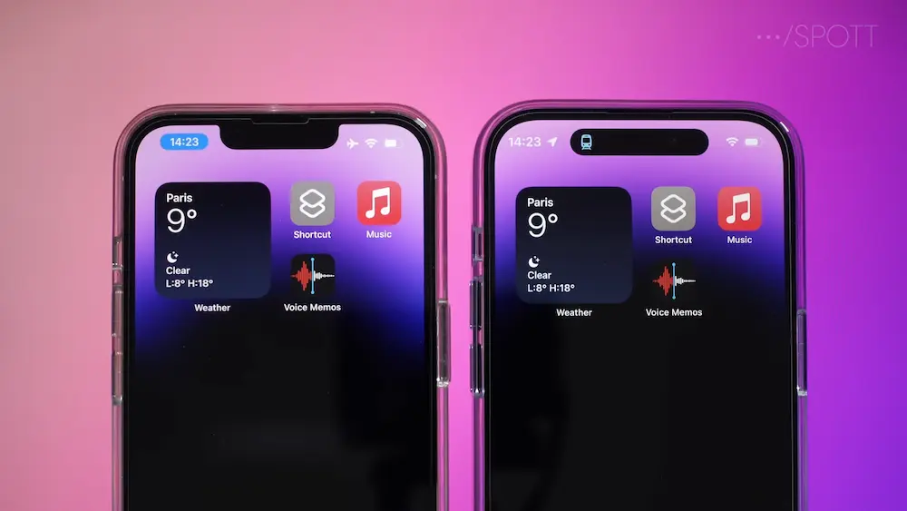 iPhone 动态岛与刘海设计与接口差异 13