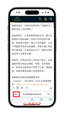 iPhone 朗读网页功能怎么用？iOS 17 聆听网页让 Siri 念出网页内容 第2张