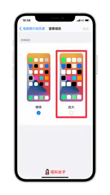 如何将 iPhone App 图示变大？教你使用放大模式及屏幕缩放 第3张