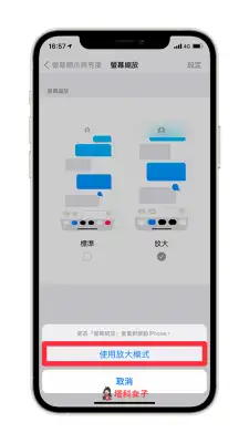 如何将 iPhone App 图示变大？教你使用放大模式及屏幕缩放 第4张