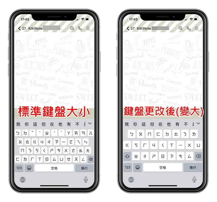 教你如何调整 iPhone 键盘大小！设置教程