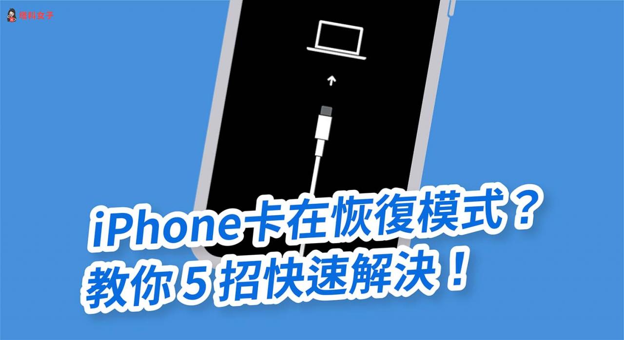 iPhone恢复模式卡住？iPhone重置很久？教你 5 招快速解决！ 第1张