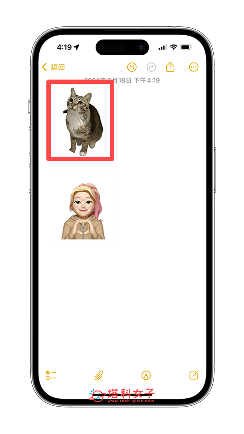 iPhone 贴图下载教程，将製作好的贴图重新下载储存到相簿 第3张