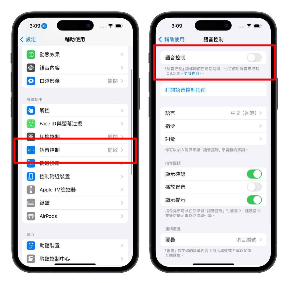 iPhone 画面一直出现数字，调整「语音控制」设置即可快速解决 第5张