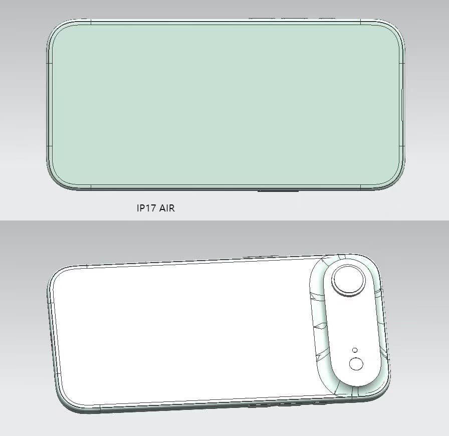 iphone 17 cads full series design leaked a1