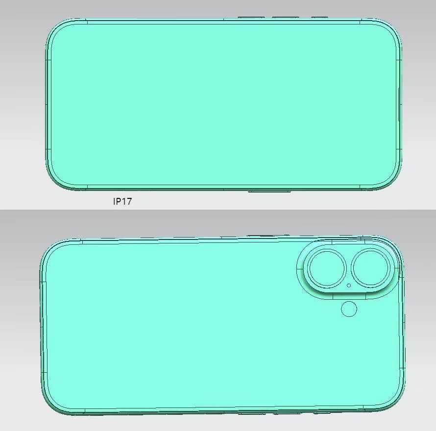 iphone 17 cads full series design leaked a3