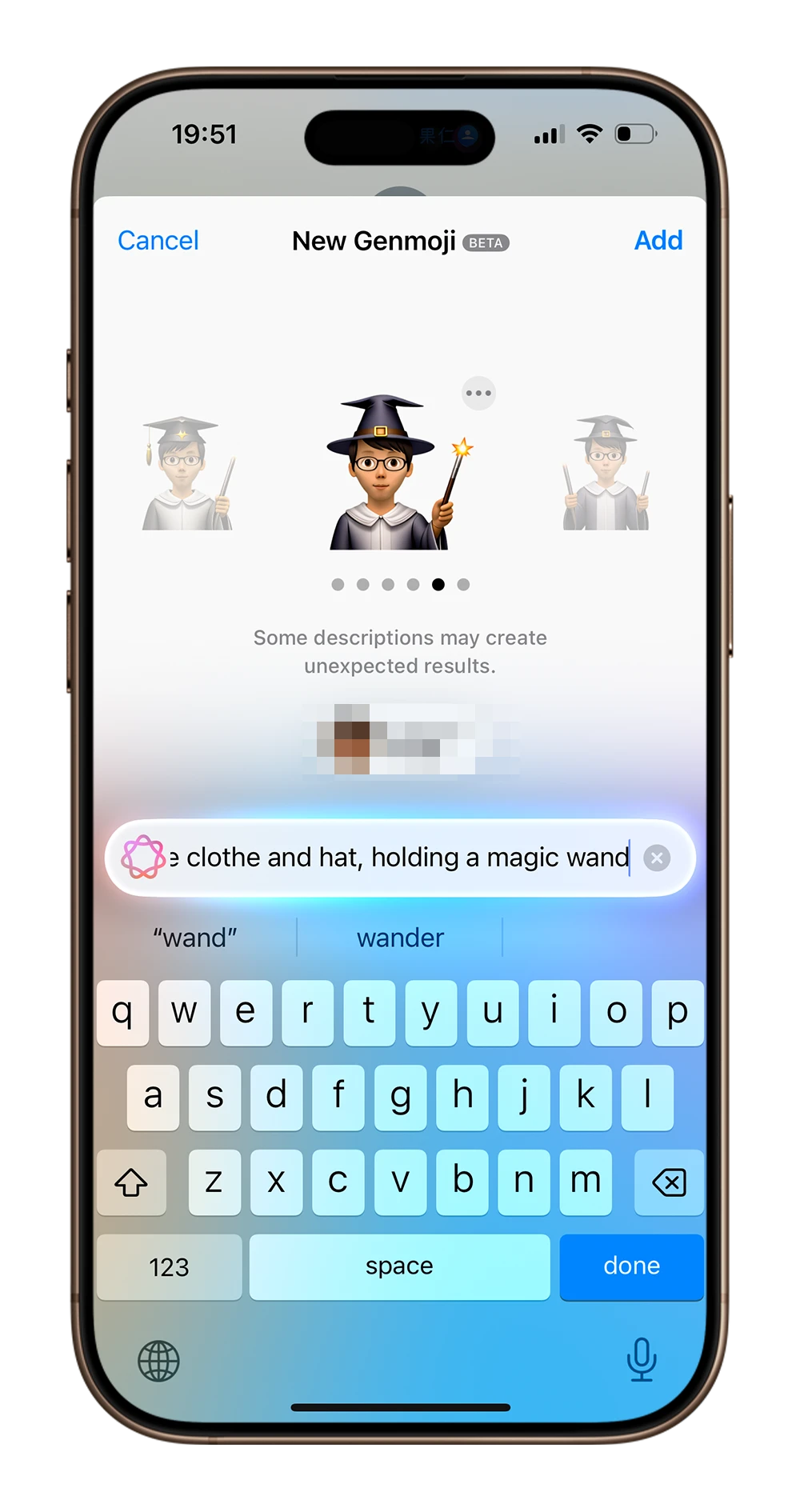 iPhone Apple Intelligence Genmoji 表情符号