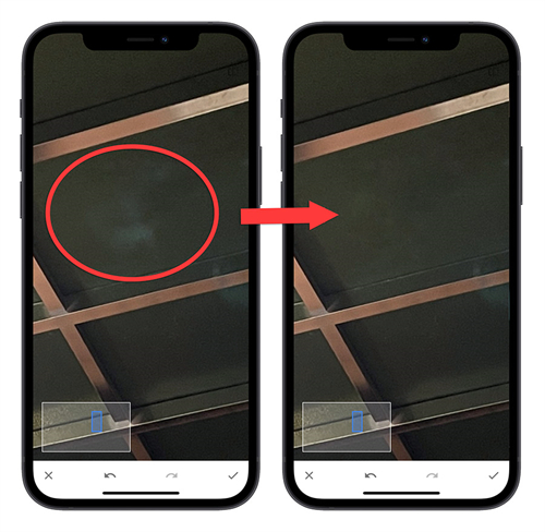 iPhone拍照出现绿点如何解决？教你用App 一笔完美修图 第9张
