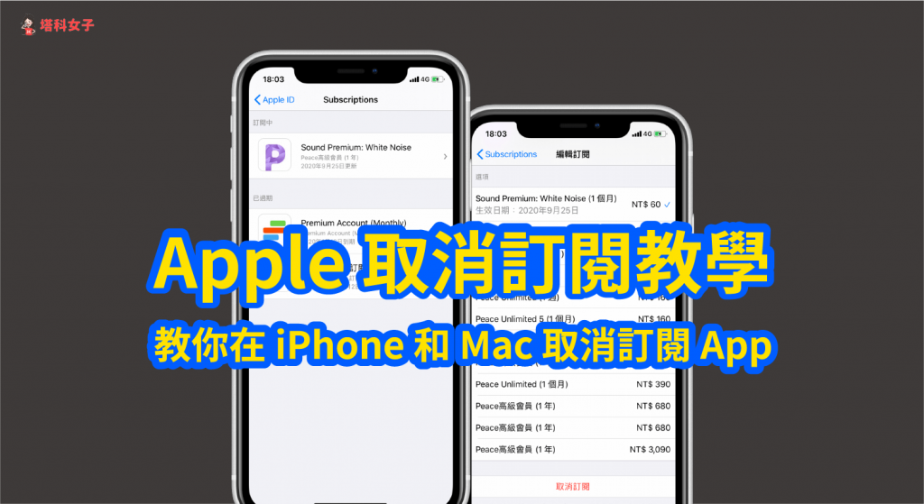 Apple 取消订阅教程｜教你如何在 iPhone 和 Mac 取消订阅 App 第1张
