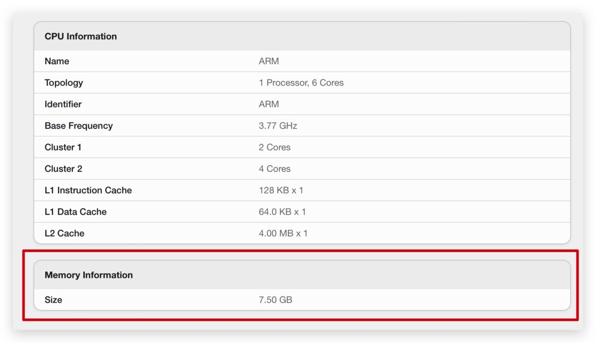 A17 Pro 晶片 CPU 跑分出炉！性能接近 M1、记忆体确认有 8GB 第5张