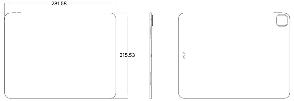 OLED iPad Pro 设计曝光？ 近年最大更新！ 机身绚丽纤薄 第2张