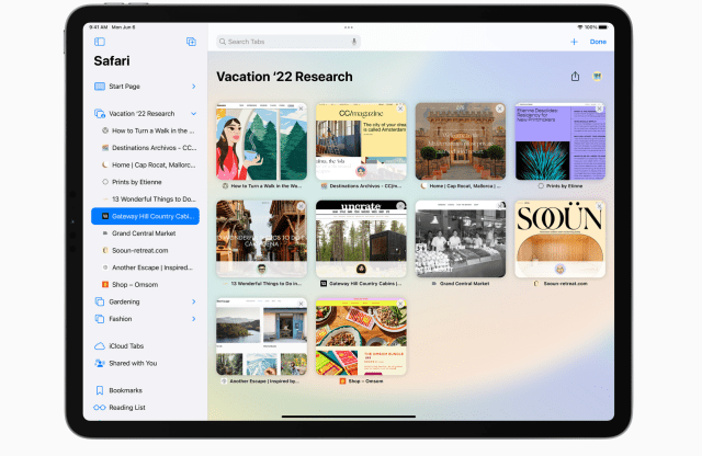 iPadOS 16加入电脑才有的幕前调度功能！ 让平板更接近电脑 第6张
