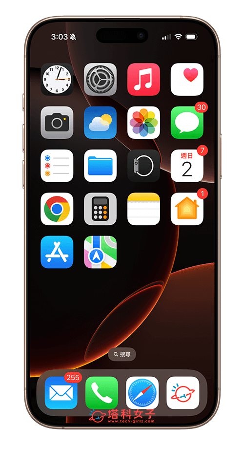 更改 iPhone App 图标大小：储存