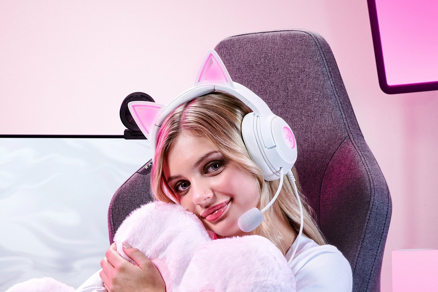 Razer 猫耳耳机与电竞键盘推出新配色！ 3月28日上市