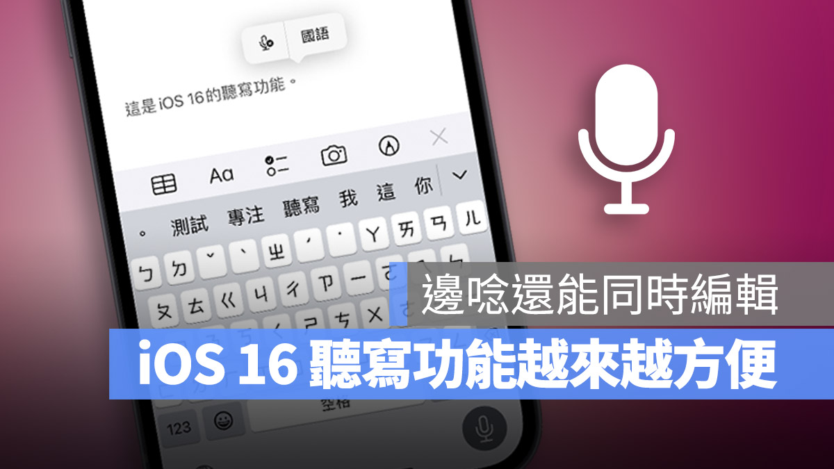 iOS 16 听写功能教程：让你边唸边打字，连 emoji 都能输入 第1张