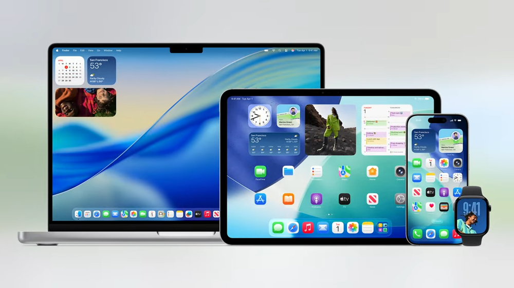 这些是可升级iOS 26、iPadOS 26、macOS 26的型号，三款iPhone、一款iPad被排除