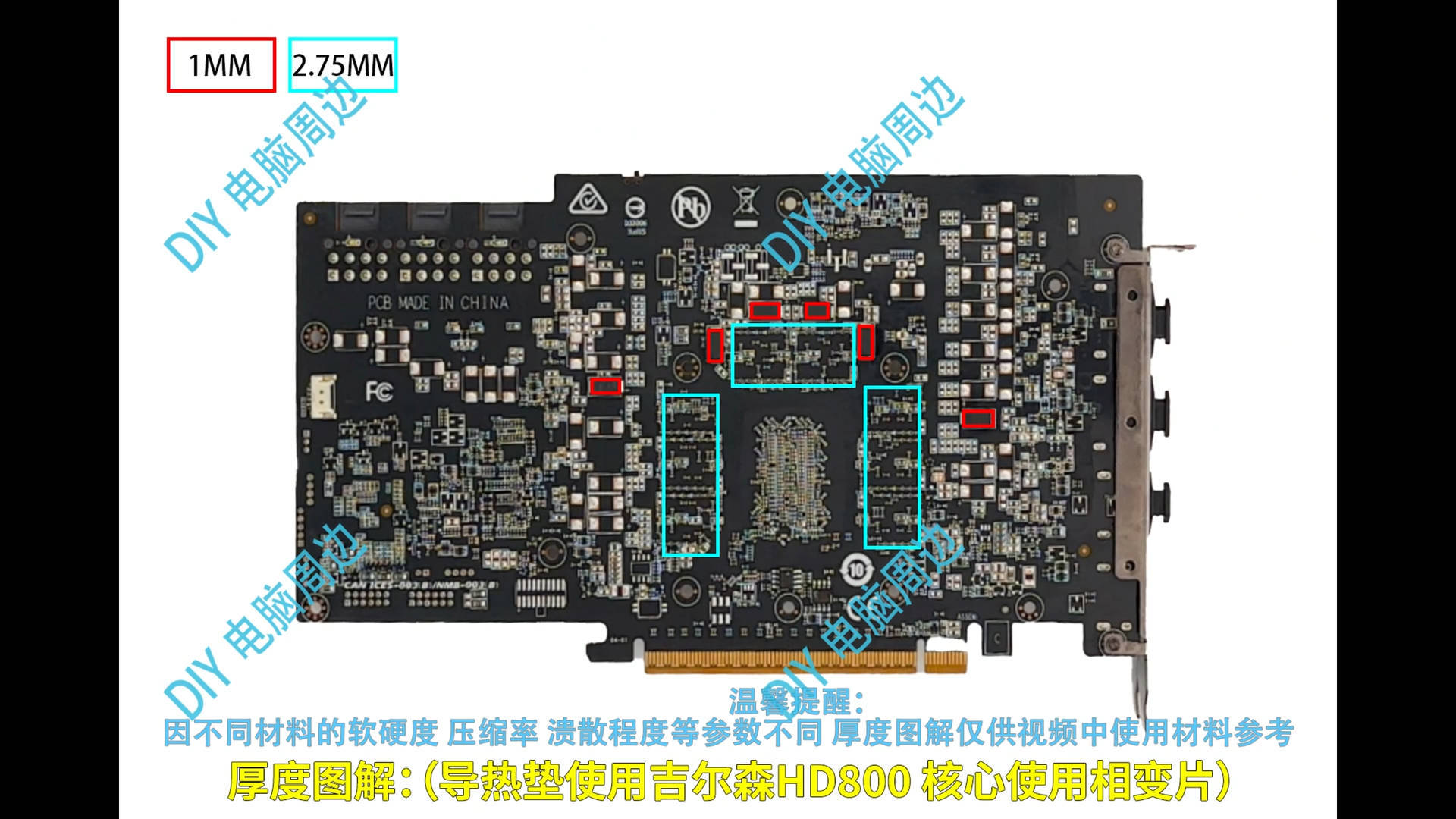 把技嘉显卡导热凝胶换回导热垫的效果？