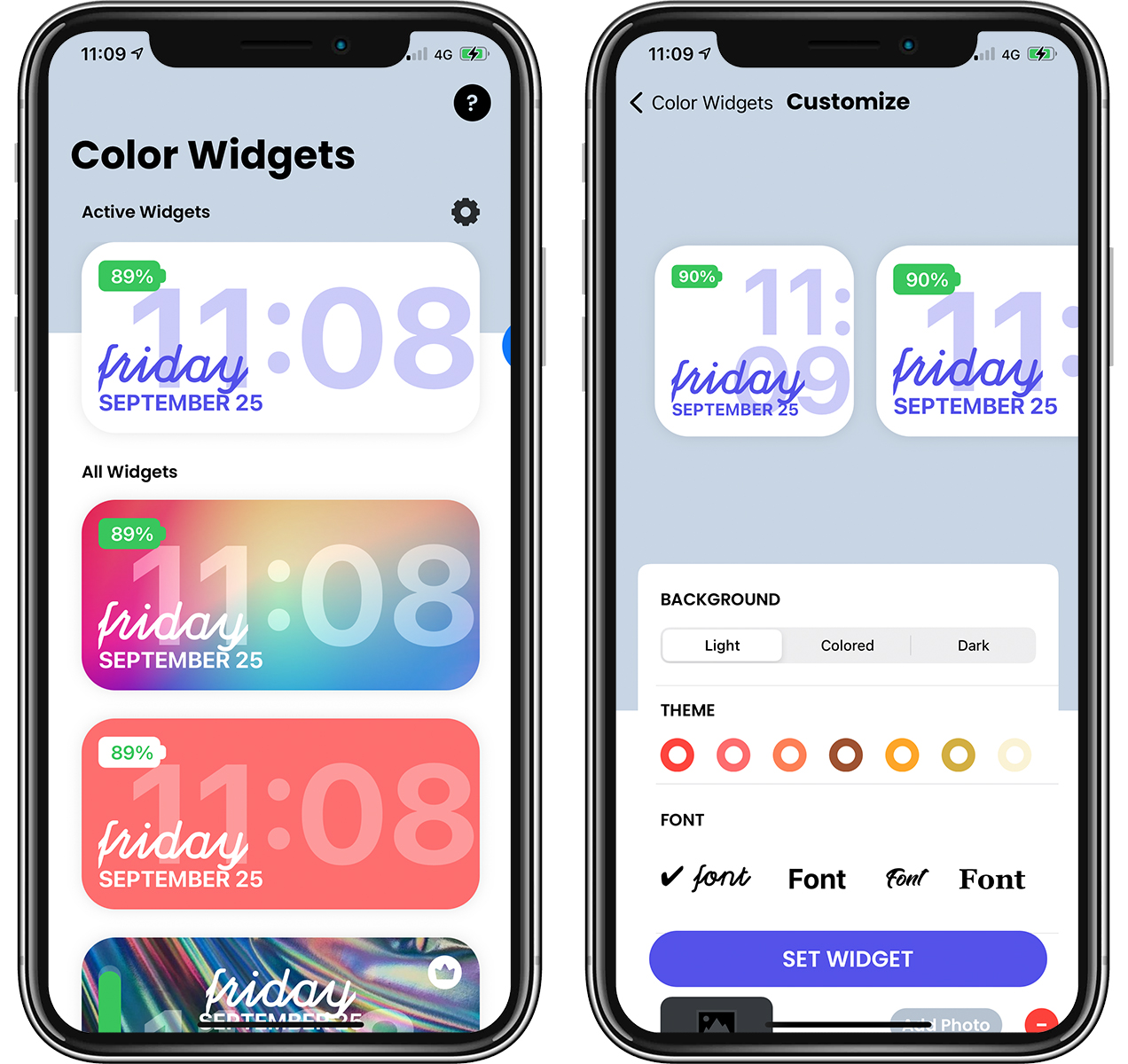 iOS 14 小工具：最好看的桌面时钟、主画面日曆小工具推荐 第3张