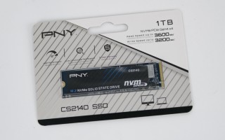 PNY CS2140 1TB实测开箱，物超所值NVMe PCIe Gen4 x4固态硬盘！