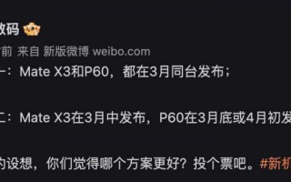 HUAWEI P60/Mate X3 传明年 3 月亮相！ 但 5G 版可能要等