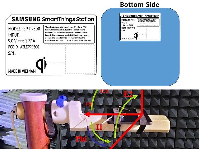 三星S23 Ultra與SmartThings Station無線充電器傳過FCC認證 ▲认证资料透露三星「EP-P9500」外型设计。 (图片来源:FCCID.io)