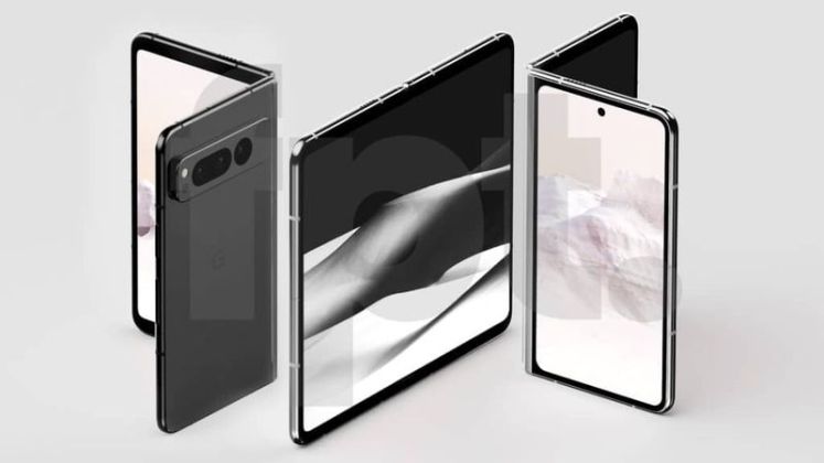 谷歌 Pixel Fold折疊螢幕手機外觀曝光 1 2 1024x576 1