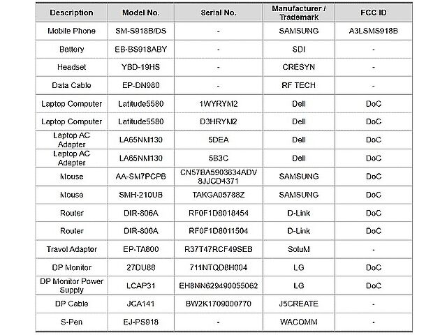 三星S23 Ultra與SmartThings Station無線充電器傳過FCC認證 ▲三星 SM-S918B 支持 S Pen 手写笔操作,并搭配 25W 充电器一起测试。 (图片来源:FCCID.io)