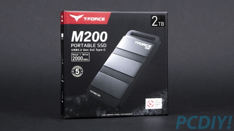 十铨T-FORCE M200 Portable SSD 2TB实测开箱，军规武装风格2，000 MB/s极速外接固态硬驱！-第2张图片-苹果试玩