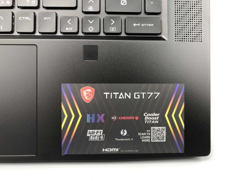 MSI TITAN GT77 12UHS-012TW实测开箱，史上最强完全制霸游戏战场17.3吋电竞笔电！-第57张图片-苹果试玩