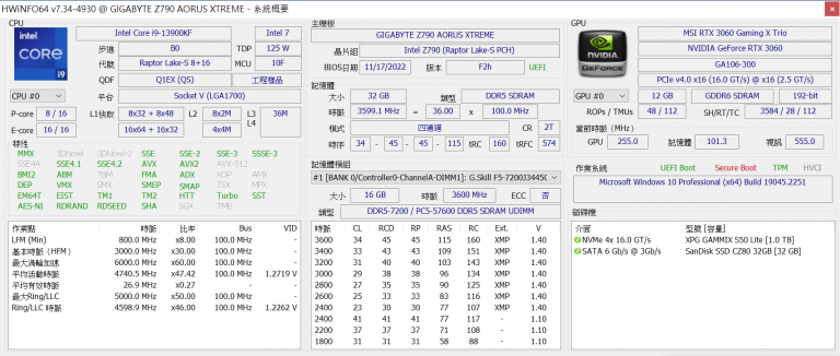 冲上6，000MHz！ GIGABYTE Instant 6GHz超频技术实战，让玩家享受Intel第13代Core i9-13900K/KF处理器变身13900KS飙速极限快感 feat. 技嘉Z7-第19张图片-苹果试玩