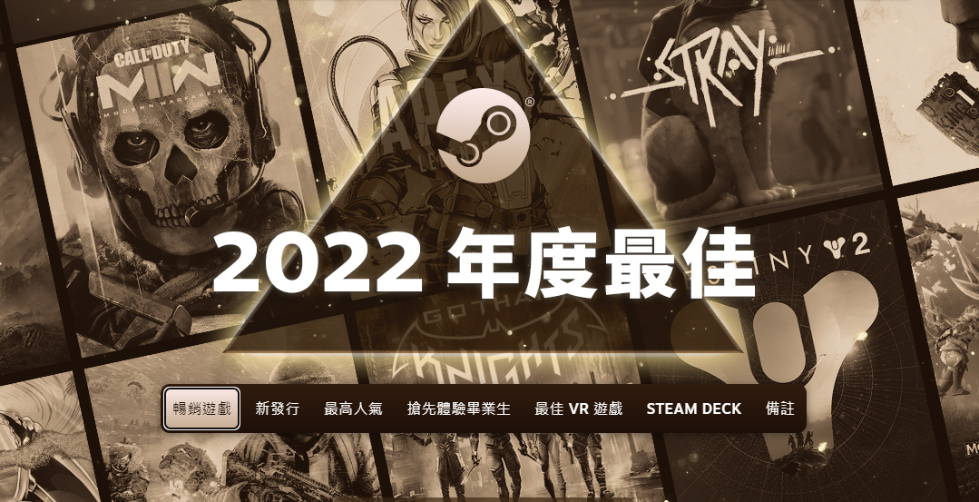 Steam 2022 年度最佳