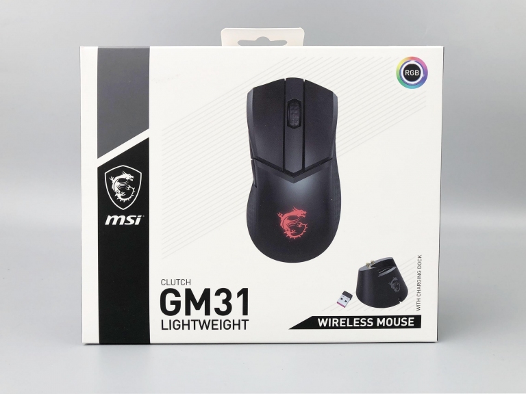 MSI CLUTCH GM31 LIGHTWEIGHT MOUSE/WIRELESS MOUSE实测开箱，为胜利而生玩家级不费力超轻量电竞鼠标！-第13张图片-苹果试玩