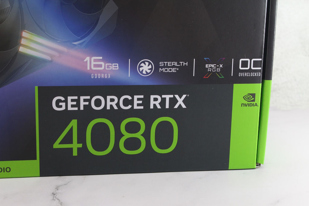 PNY GeForce RTX 4080 16GB超频XLR8电竞EPIC-X RGB三风扇VERTO-搭载强悍散热模块，烧机只有56度，效能表现更出色-第6张图片-苹果试玩